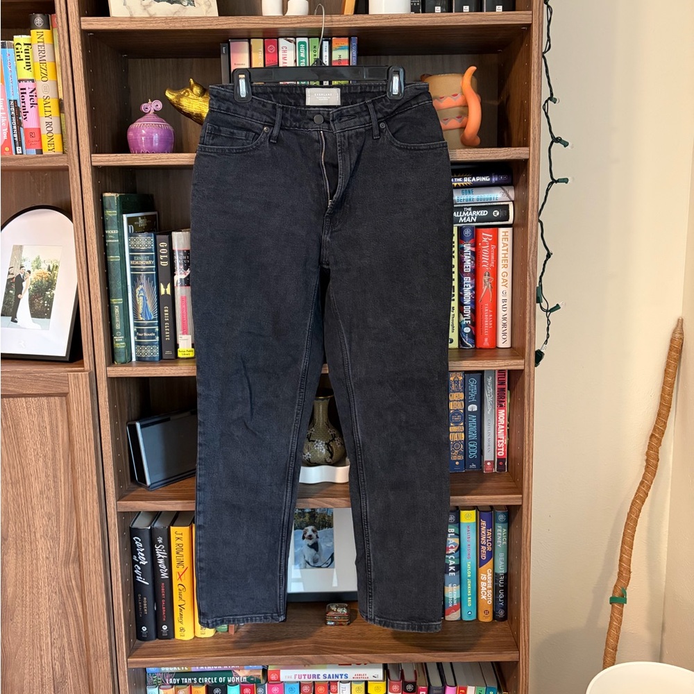 Black Everlane Curvy Cheeky Jeans